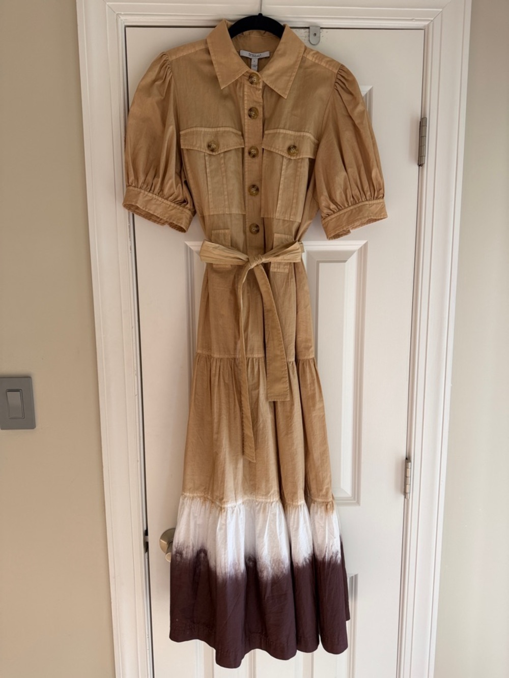 Derek Lam 10 Crosby Tie-Dye Maxi Dress
